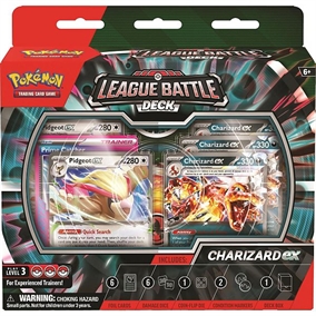 League Battle Deck - Charizard EX - Pokemon kort